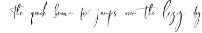 Callistera Signature Script Font Preview