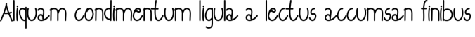 Eberta Light Font Preview