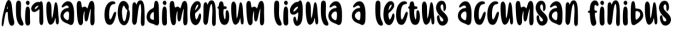 Out of Mint Font Preview