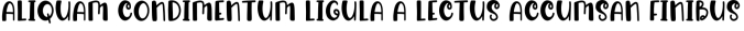 Rameline Font Preview