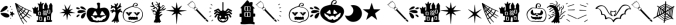 Witchcraft and Wizardry A Fun Halloween Font With Doodles Font Preview