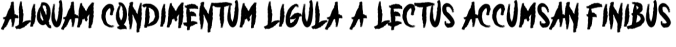 Mysteria Font Preview