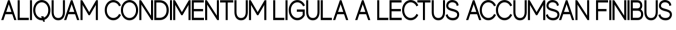 Meillane Font Preview