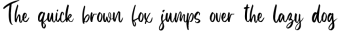 Melenias Font Preview