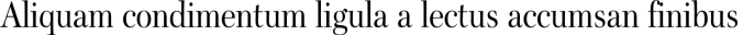 Senneville Font Preview