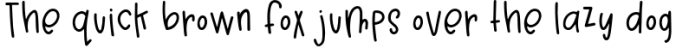 Plainly Janie Font Preview