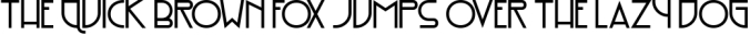 Greco - An Artdeco inspired sans Font Preview