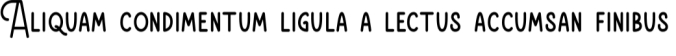 Siregar Font Preview