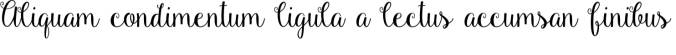 Hamlin Font Preview