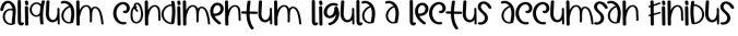 Love Unicorn Font Preview