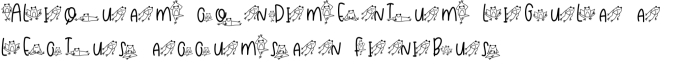 Little Frog Font Preview