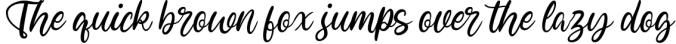 Sonettons Modern Caligraphy Font Preview