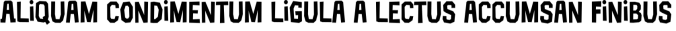 Monster Font Preview