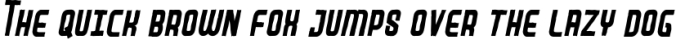 Industrial Sans Font Preview
