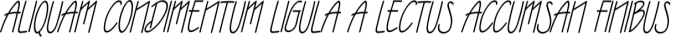 Keylock Font Preview