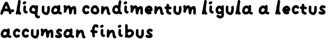 Tinky Font Preview