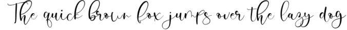 Milane Script Font Preview