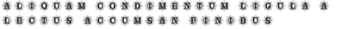 Mandalas Monogram Font Preview