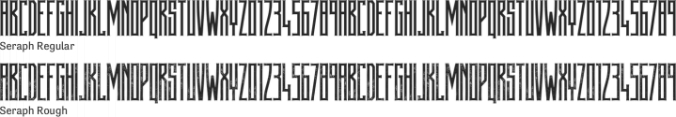 Seraph Font Preview
