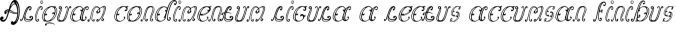 Vincicode Font Preview