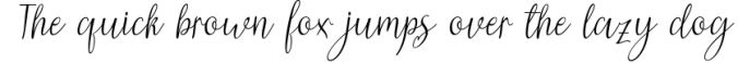 Dangki Script Font Preview