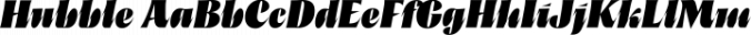 Hubble Font Preview