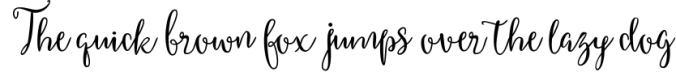 Burgundy Blush Script Font Preview