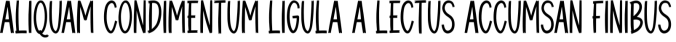 Mirogate Font Preview
