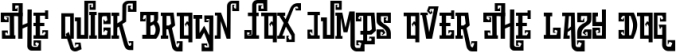 Vultures - Mystical Typeface Font Preview