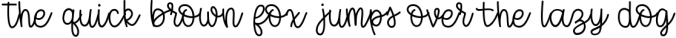 Autumn Walk - A Monoline Handlettered Script Font Preview