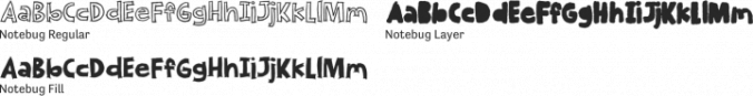 Notebug Font Preview