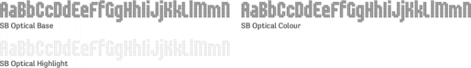 SB Optical Font Preview