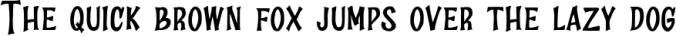 Beastman - Horror Fantasy Font Font Preview
