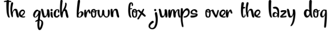 Bumbumbunny Font Preview