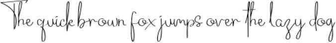 Routhem - Signature Script Font Preview