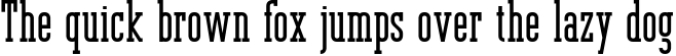 Jerome - Condensed Slab Serif Font Preview