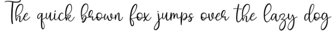 Shmoopie Script Font Preview