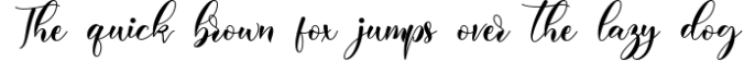 Palerissa Script Font Preview
