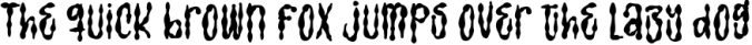 Spooky Fingers - A Scary Display Font Font Preview