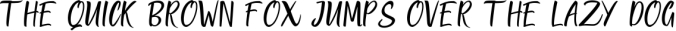 QUICK BRIDGE Font Preview