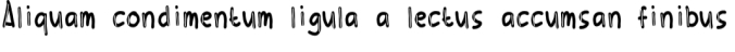 One Stripe Font Preview