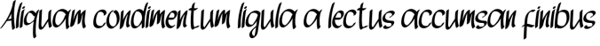 Rellysha Font Preview