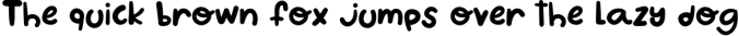 Sunflower - A Cute Handwritten Font Font Preview