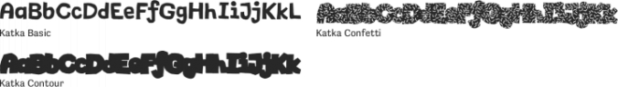 Katka Font Preview