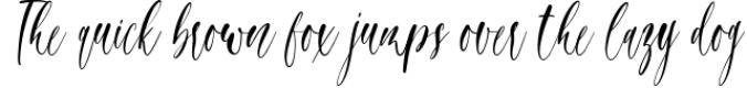 yoursong - script font Font Preview