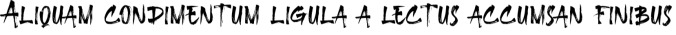 Brassken Font Preview