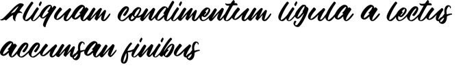 Millano Script Font Preview
