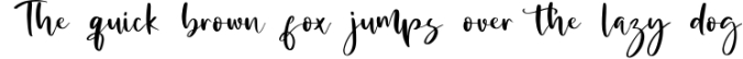 Abelisa Modern Script Font Preview