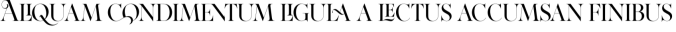 Meritta Font Preview