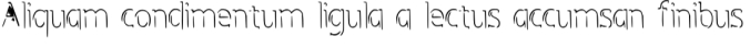 Sinister Font Preview